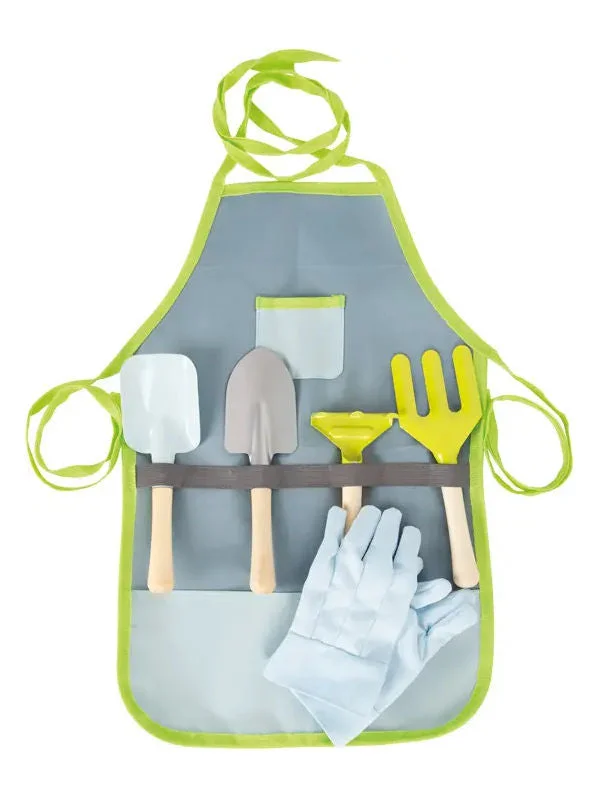 Wooden drums for rhythmic play​ #11881 Gardening Apron with Garden Tools Playset
