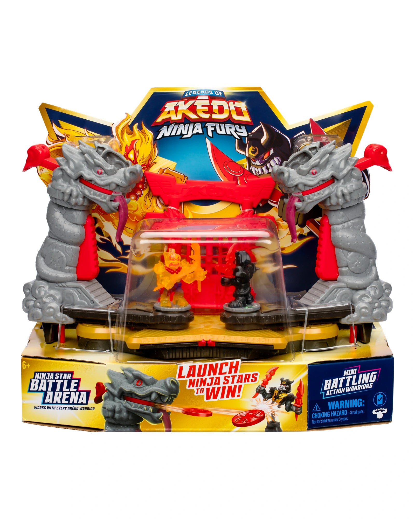 Lego Star Wars Minifigure - Based Action Figures​ Akedo S7 Ninja Star Battle Arena