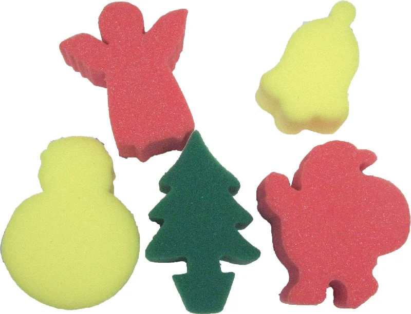 Oil painting canvases stretched on wooden frames​ Anthony Peters Sponge Painting Christmas Set