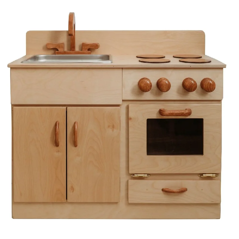 Wooden play airports for transportation role - play​ Classic Wooden Play Kitchen