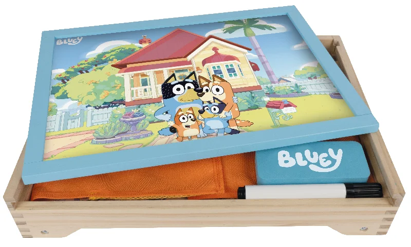 Wooden jigsaw puzzles for patience building​ Bluey Creation Station