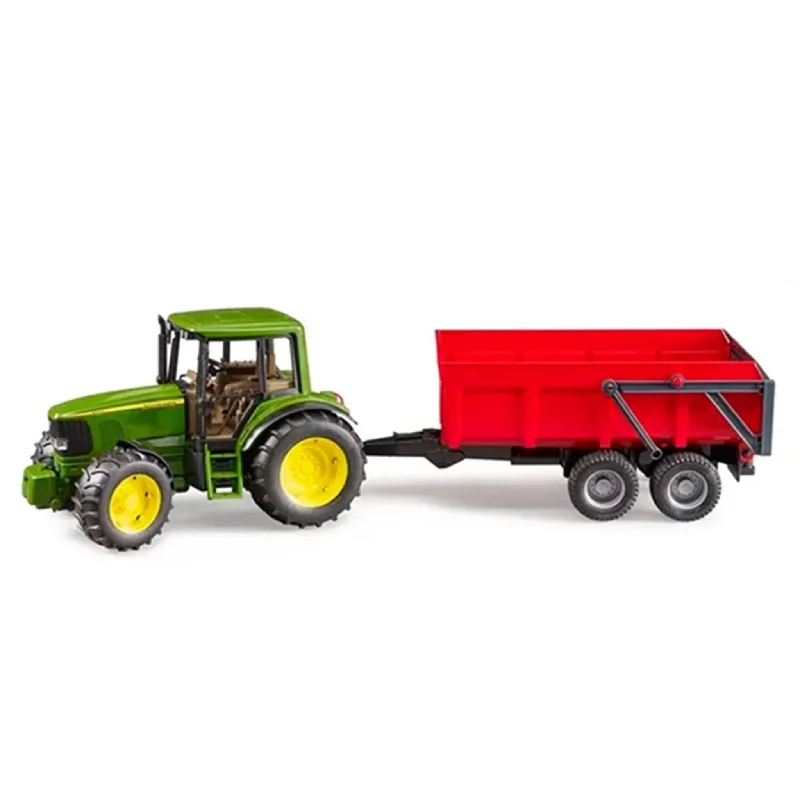 Train platforms for passenger boarding and alighting Bruder John Deere 6920 with Tipping Trailer Red Train platforms for passenger boarding and alighting Bruder John Deere 6920 with Tipping Trailer Red