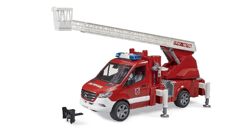 Refrigerated trucks for transporting perishable goods​ bruder MB Sprinter Feuerwehrfahrzeug mit Drehleiter