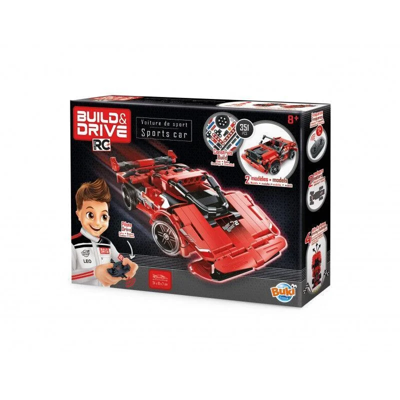 Police cars with high - speed capabilities for law enforcement BUKI Build & Drive Sports Car with RC Police cars with high - speed capabilities for law enforcement BUKI Build & Drive Sports Car with RC