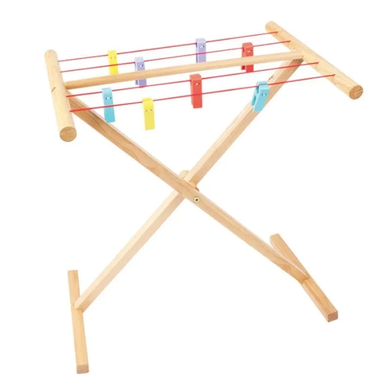 Wooden puppet sets for storytelling​ Clothes Drying Airer
