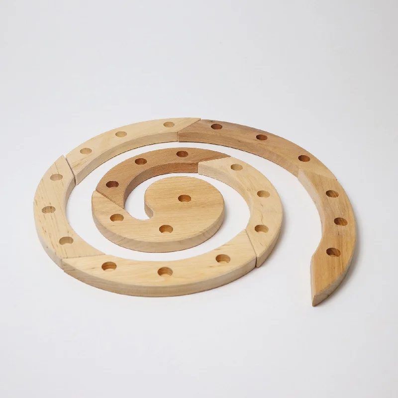 Wooden yo - yos for classic play Celebration Spiral Natural - Natural - Grimm's Wooden Toys Wooden yo - yos for classic play Celebration Spiral Natural - Natural - Grimm's Wooden Toys