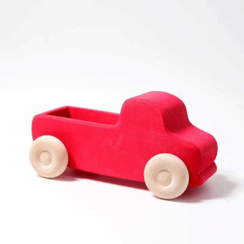 Wooden seesaw toys for outdoor interaction​ Large Truck - Wooden Truck  - Grimm's