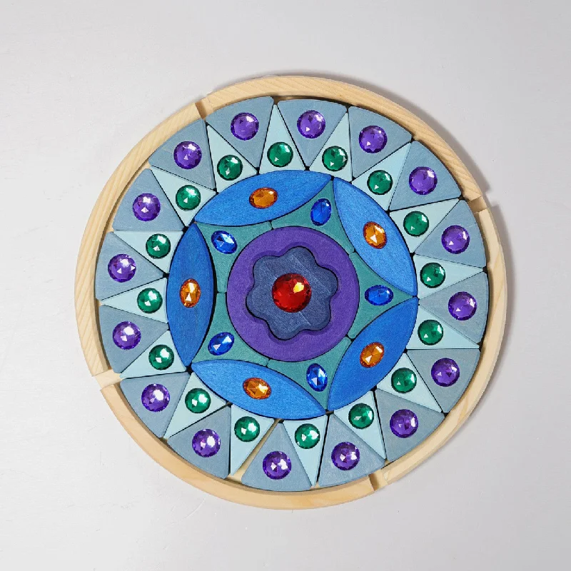 Wooden fairy houses for magical play Small Sparkling Mandala Wooden Blocks - Creative Puzzle - Grimm's Wooden Toys Wooden fairy houses for magical play Small Sparkling Mandala Wooden Blocks - Creative Puzzle - Grimm's Wooden Toys