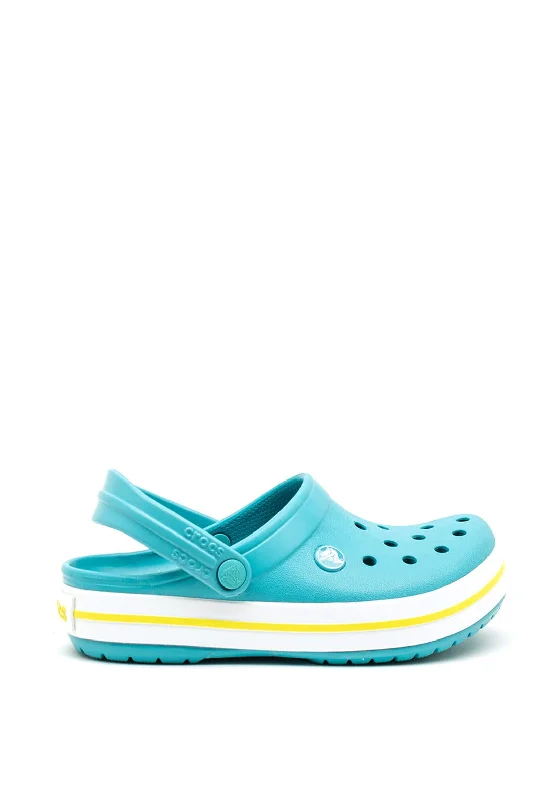 Crocs Womens Crocband Clog, Turq Tonic