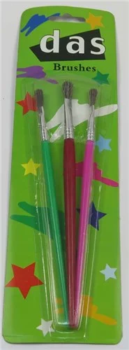 Colored pencils for adult coloring books and illustrations​ Das Pony Hair Brushes - Pack Of 3