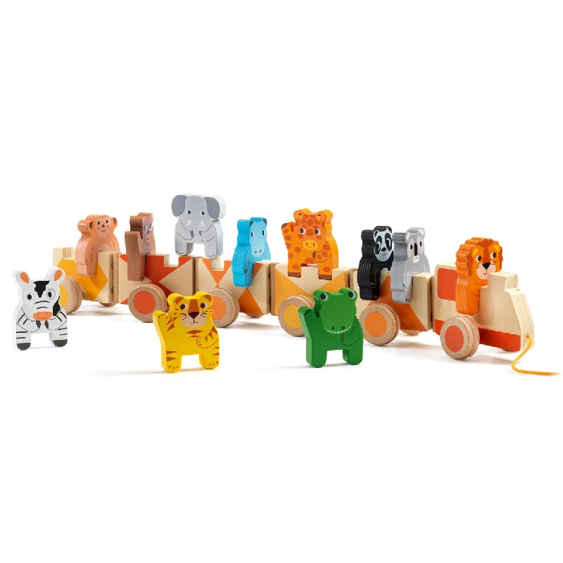 Wooden ride - on toys for outdoor fun​ Djeco Wooden Toys - Trainimo Jungle