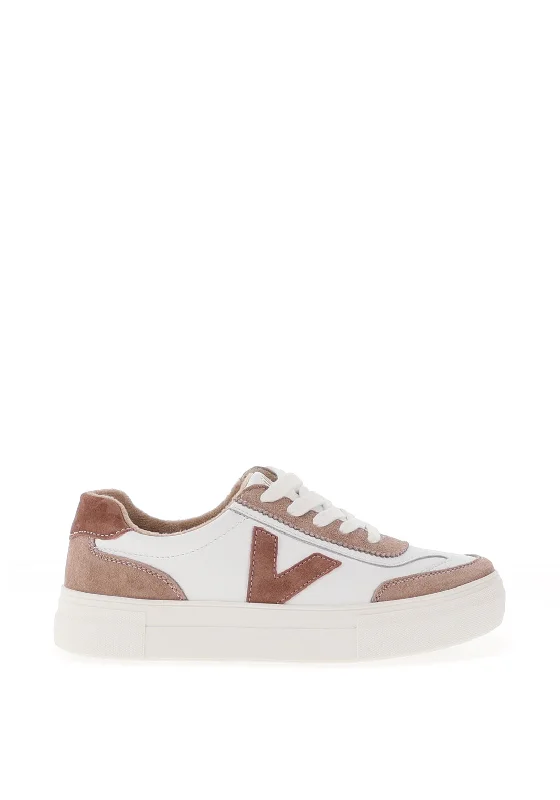 Drilleys Eighty Platform Trainers, Crystal Blush