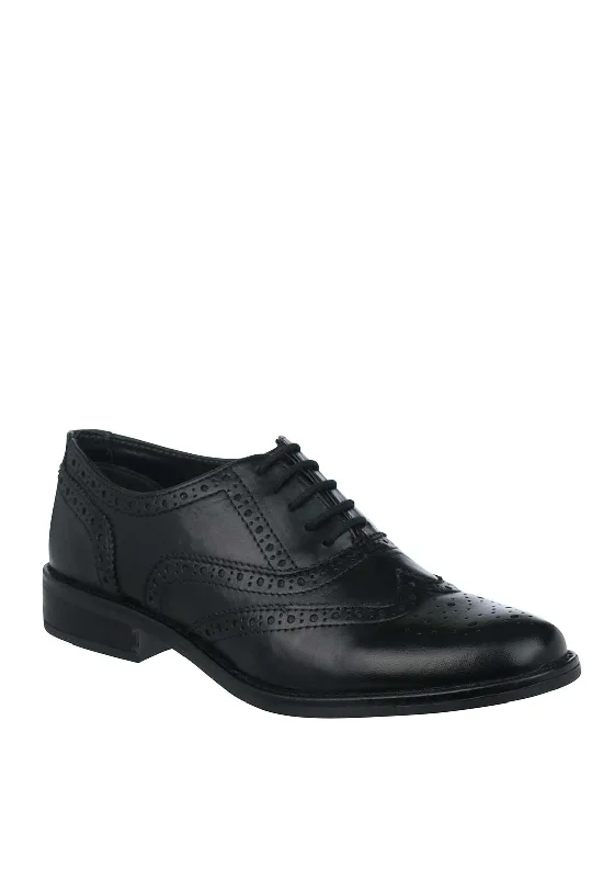 Dubarry Womens Hough Leather Brogues, Black