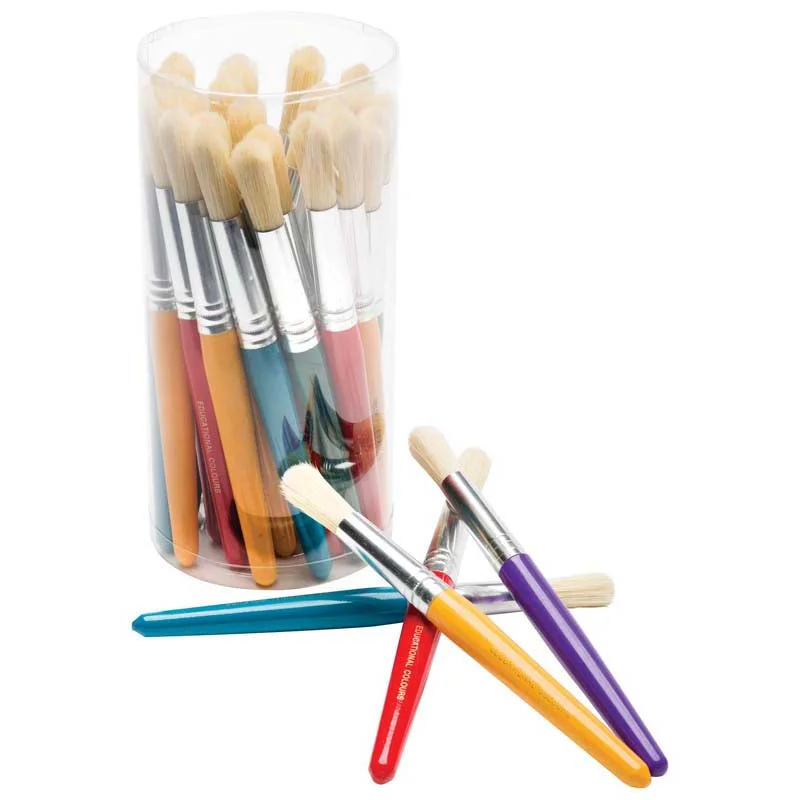 Painting and handicraft supplies for sports - themed projects EC Jumbo Stubby Brushes Tub Of 30 Painting and handicraft supplies for sports - themed projects EC Jumbo Stubby Brushes Tub Of 30