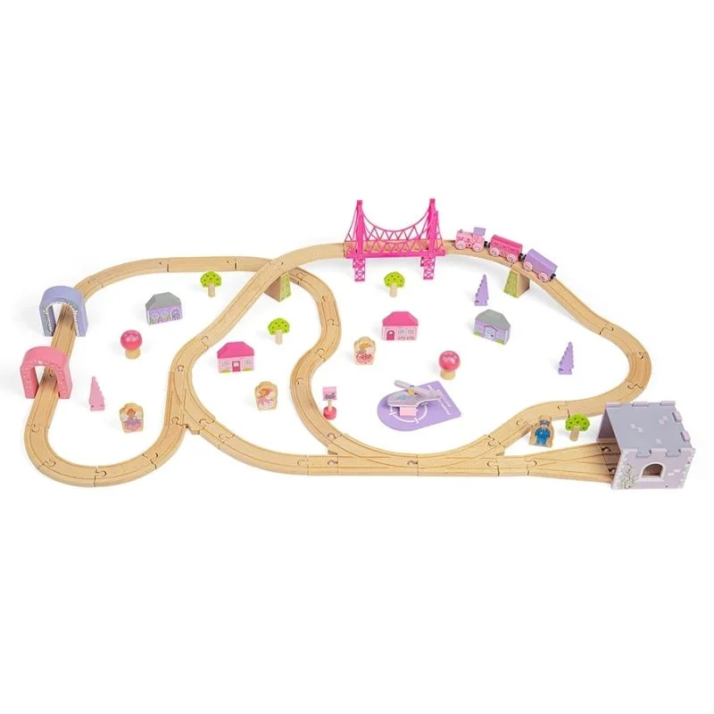 Wooden memory games for enhancing memory​ Fairy Town Train Set
