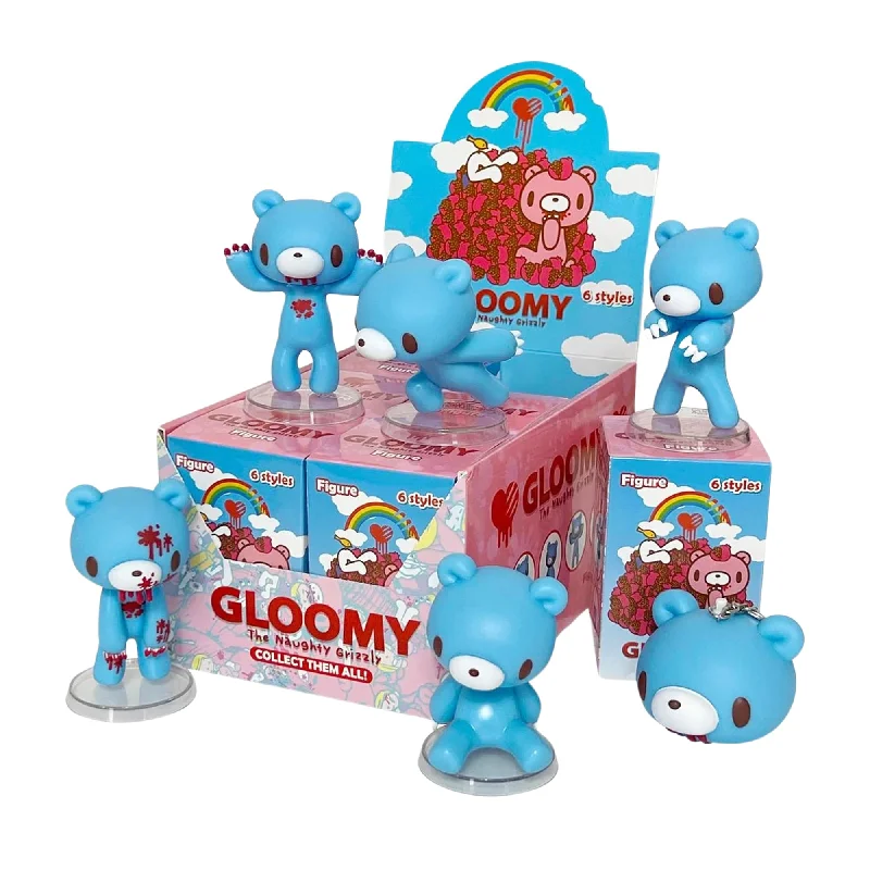 Inside Out Emotion Action Figures​ Gloomy Bear Blue Blind Box Mini Figure | One Random