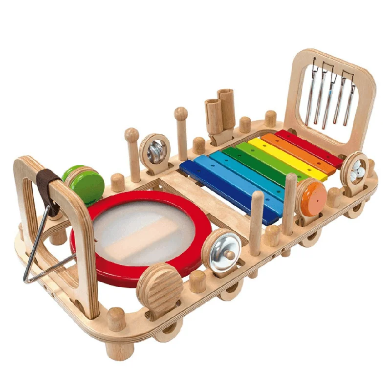 Wooden sensory toys for tactile exploration I'm Toy Melody Bench & Wall Toy - Musical Instrument Activity Set Wooden sensory toys for tactile exploration I'm Toy Melody Bench & Wall Toy - Musical Instrument Activity Set