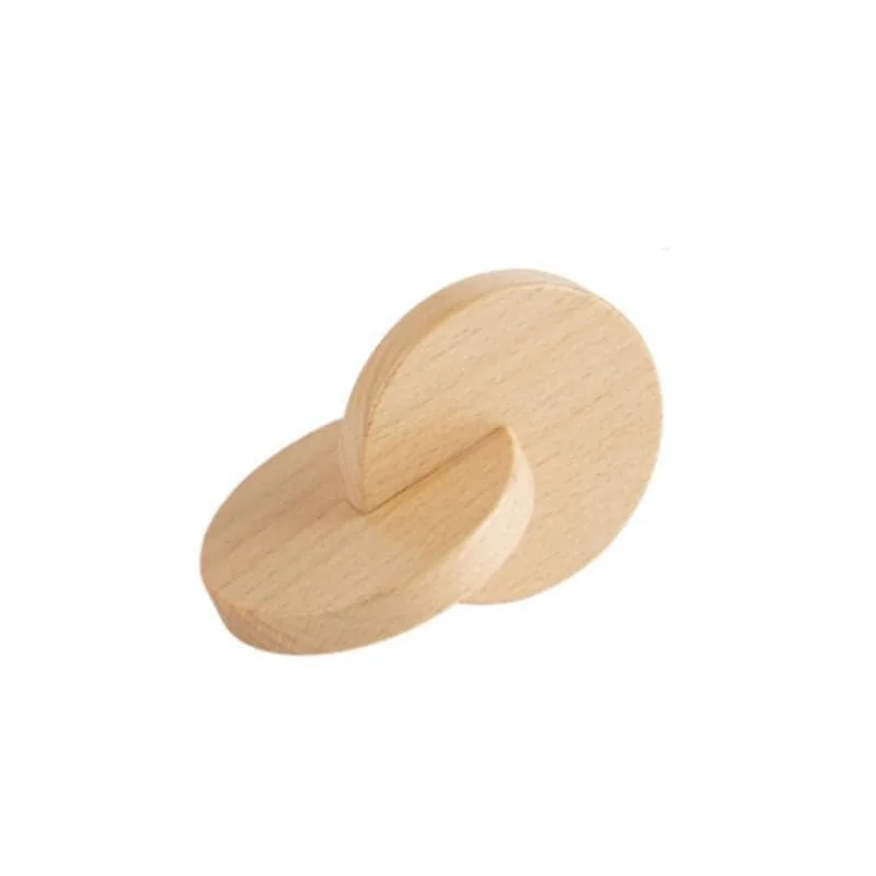 Wooden play spaceships for space exploration play​ Interlocking Dual Discs