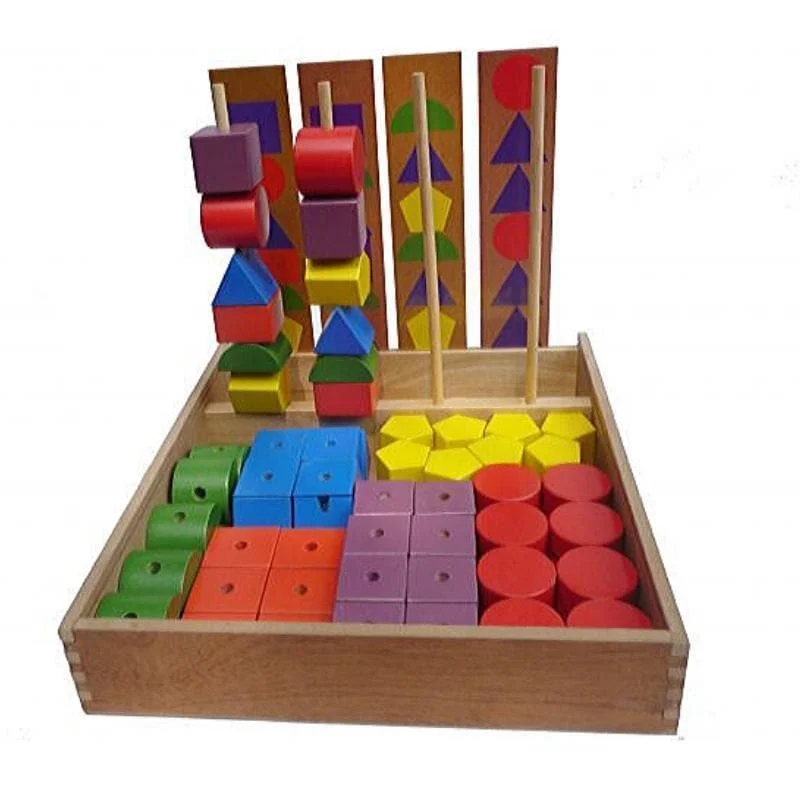 Wooden play castles for royal adventures​ Jumbo Sequencing Blocks