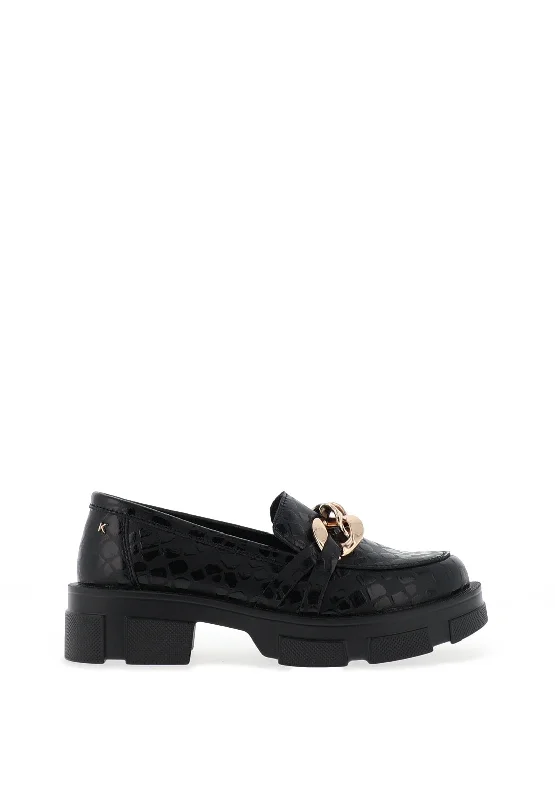 Kate Appleby Balloch Chunky Loafers, Black