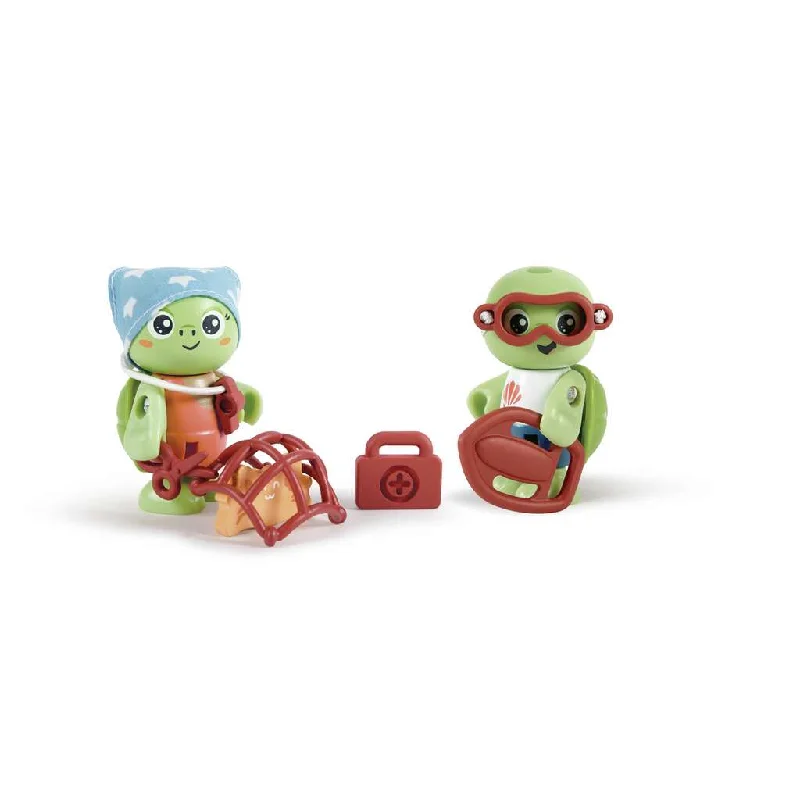 Wooden play post offices for postal role - play​ Kayl & Wai Turtles Friends Set