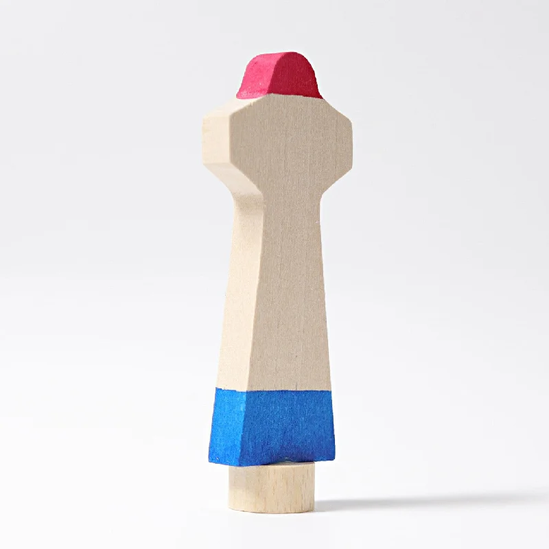 Wooden play farms for rural - themed play Lighthouse Decorative Figure - For Birthday Ring or Celebration Ring - Grimm's Wooden Toys Wooden play farms for rural - themed play Lighthouse Decorative Figure - For Birthday Ring or Celebration Ring - Grimm's Wooden Toys