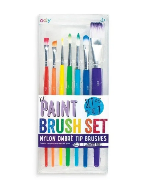Cross - stitch art supplies with pre - printed patterns​ Lil Paint Brushes