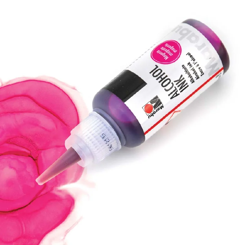 Masking tapes for precise edges in painting projects​ Marabu Alcohol Inks