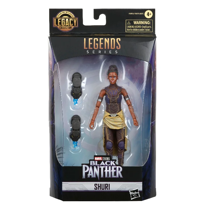 Angry Birds Red and Chuck Action Figures​ Marvel Black Panther Legends Series Figure Shuri