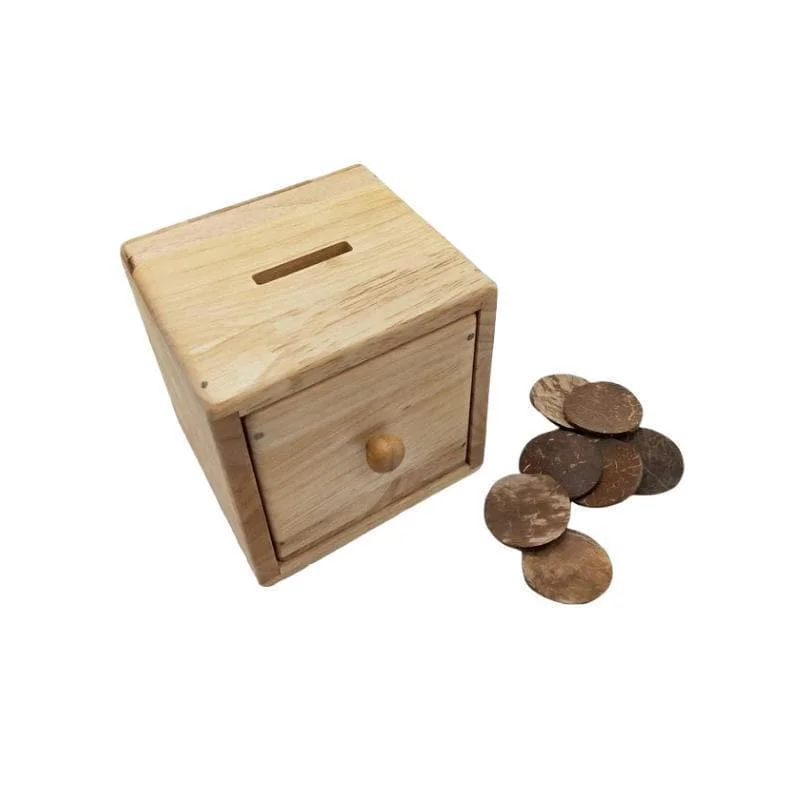 Wooden fairy houses for magical play​ Montessori Discs Post Box