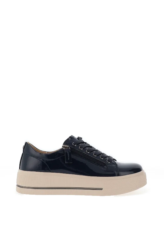 Patrizio Como Ravenna Platform Trainers, Navy