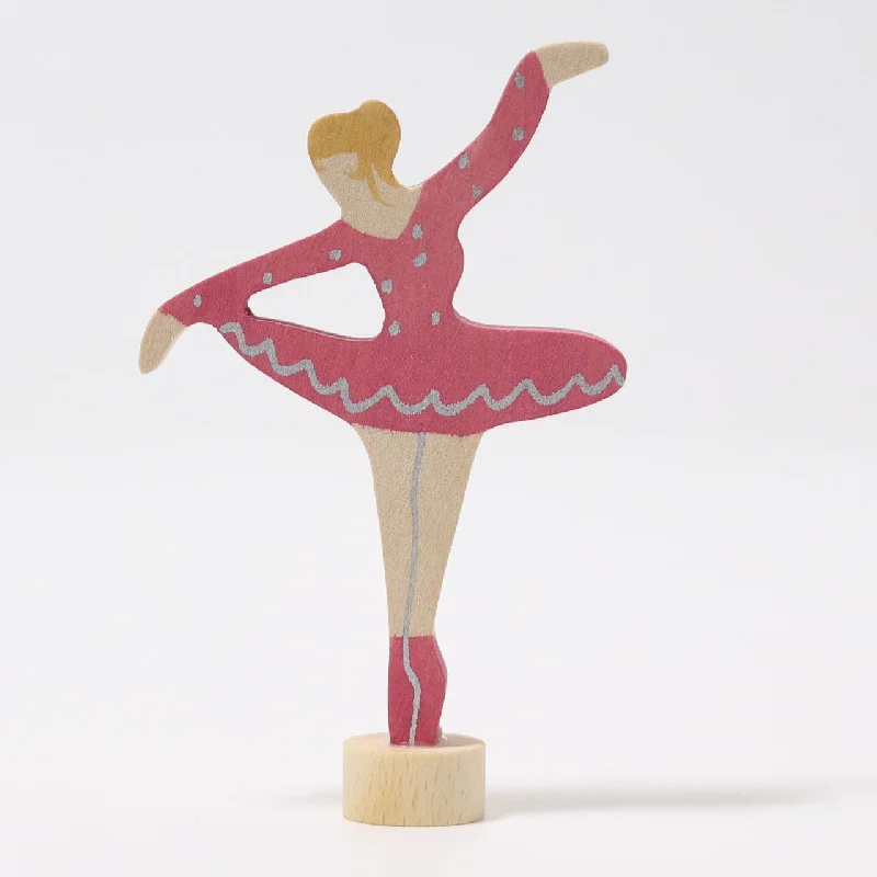 Wooden activity centers for baby development Pink Ballerina - Decorative Figure for Celebration Ring - Grimm's Wooden Toys Wooden activity centers for baby development Pink Ballerina - Decorative Figure for Celebration Ring - Grimm's Wooden Toys