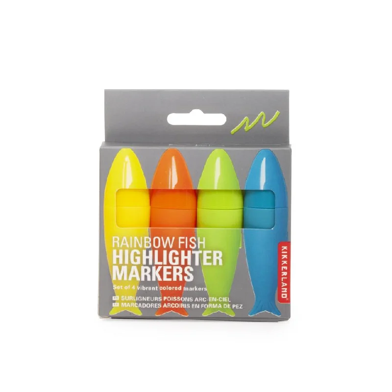 Art supplies for making decorative lanterns​ Rainbow Fish Highlighters