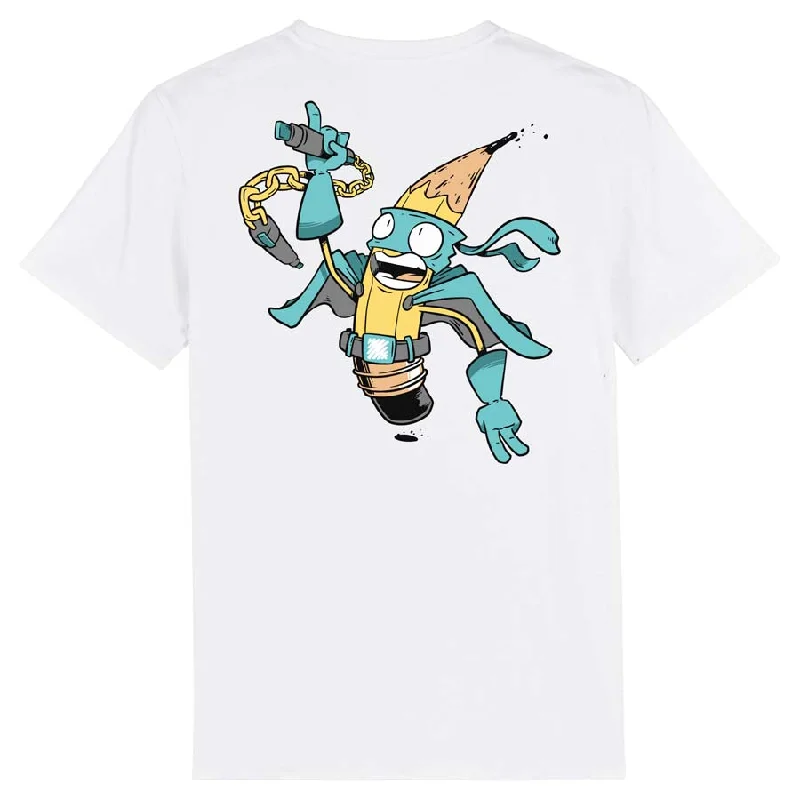 Art supplies for creating wall art for the living room​ Scrawlr Sidekick TShirt