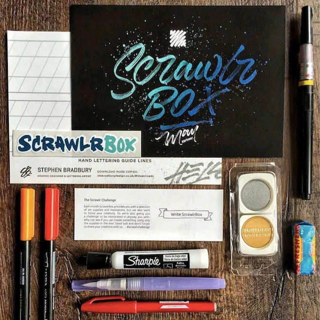 Soap - making art supplies for creating handmade soaps​ ScrawlrBox #009