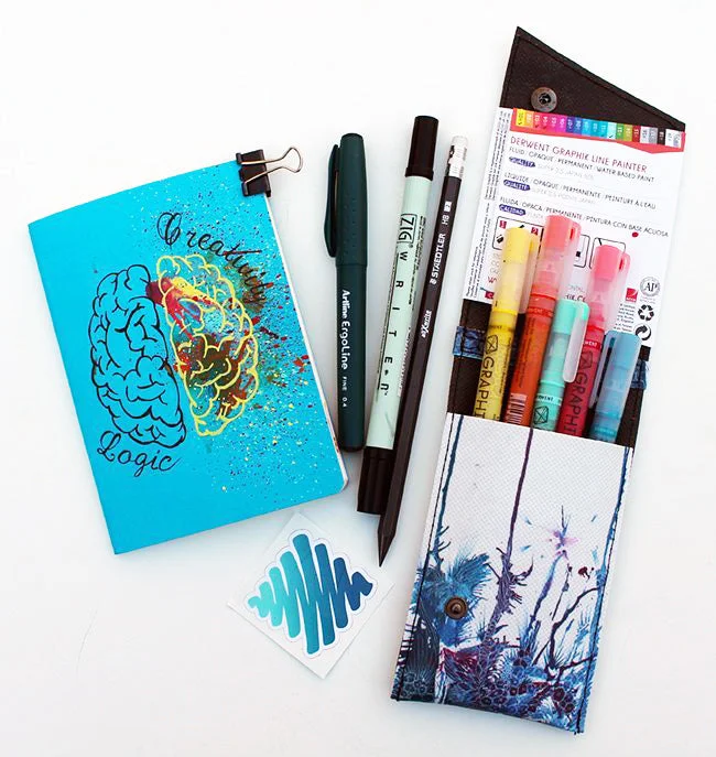 Art supplies for special - needs children's art classes​ ScrawlrBox #026