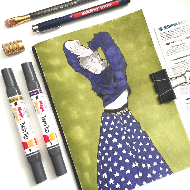 Digital art supplies for tablet - based artists​ ScrawlrBox #029
