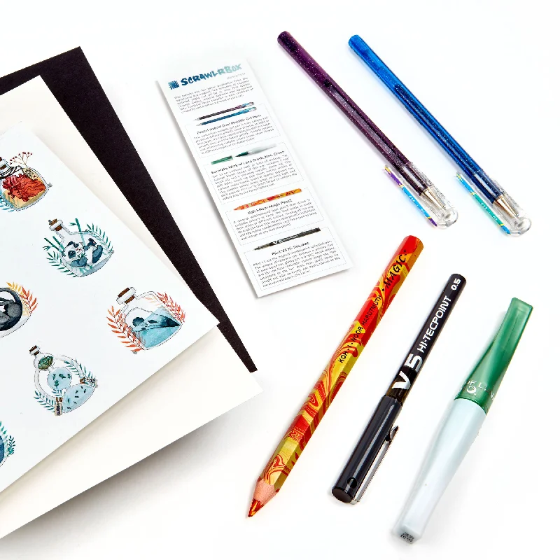 Painting and handicraft supplies for summer camps​ ScrawlrBox #031