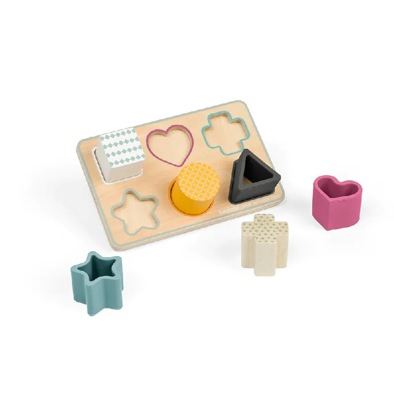 Wooden play bicycles for cycling pretend​ Shape Matching & Sorting Board
