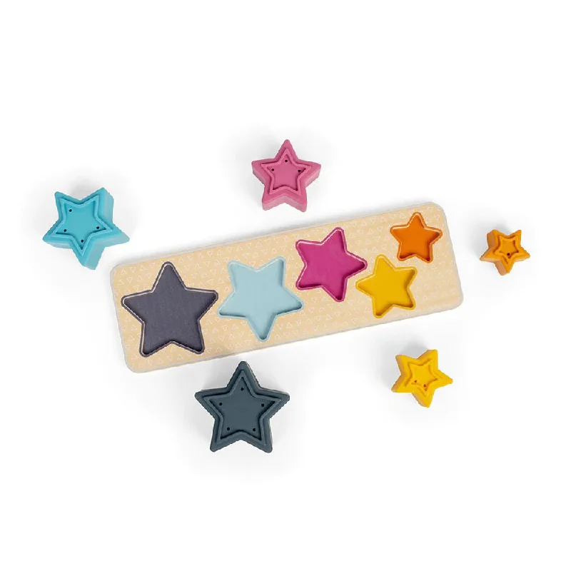 Wooden play garages for car storage​ Shooting Star Sorter