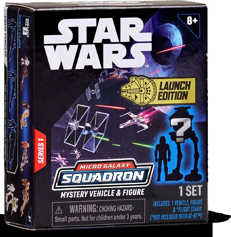 Gears of War COG Soldier Action Figures​ Star Wars Micro Galaxy Squadron 2 Inch Mystery Vehicle & Figure