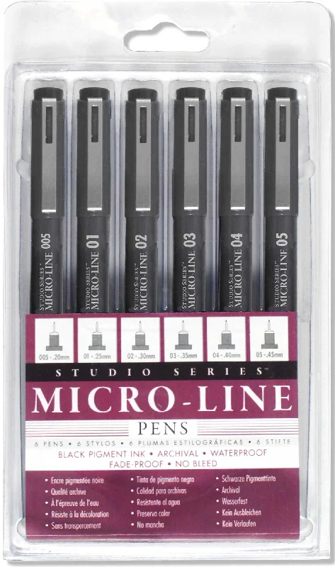 Art supplies for special - needs children's art classes Studio Series Micro-Line Pigment Ink Pen Set Art supplies for special - needs children's art classes Studio Series Micro-Line Pigment Ink Pen Set