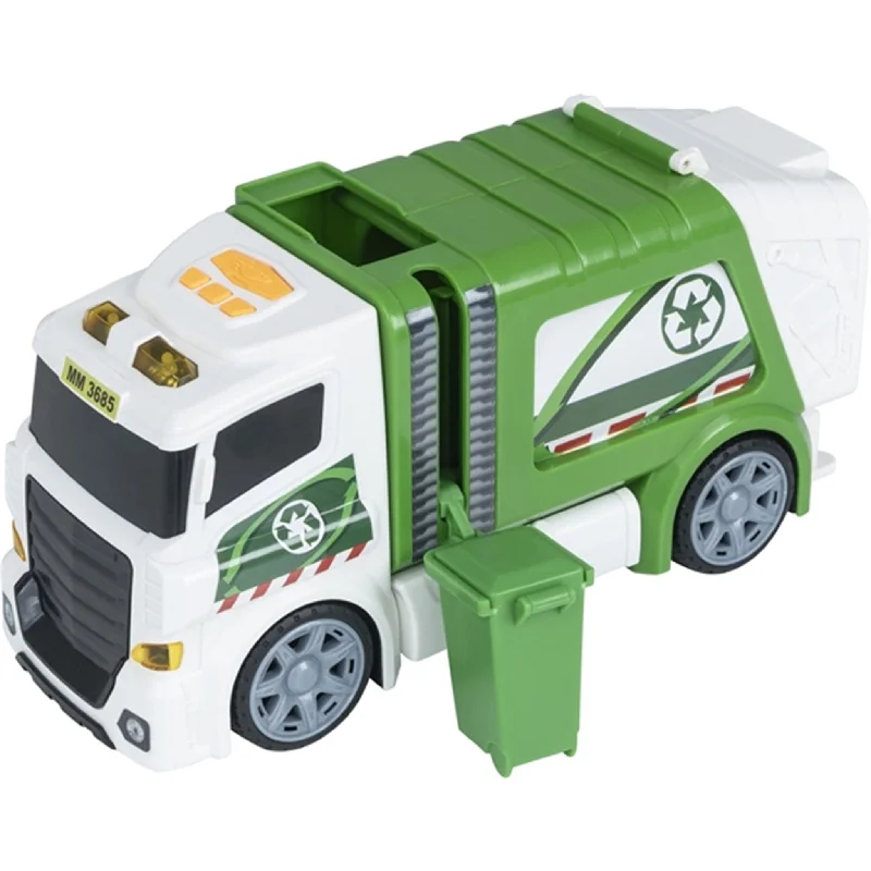 Diesel - powered trains for reliable transportation Teamsterz Mighty Moverz Garbage Truck Diesel - powered trains for reliable transportation Teamsterz Mighty Moverz Garbage Truck