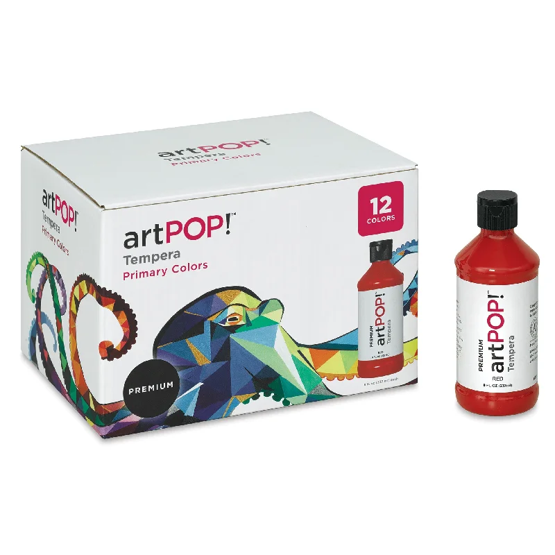 Handicraft supplies for making eco - friendly products Tempera Paint Set - Set of 12 Handicraft supplies for making eco - friendly products Tempera Paint Set - Set of 12