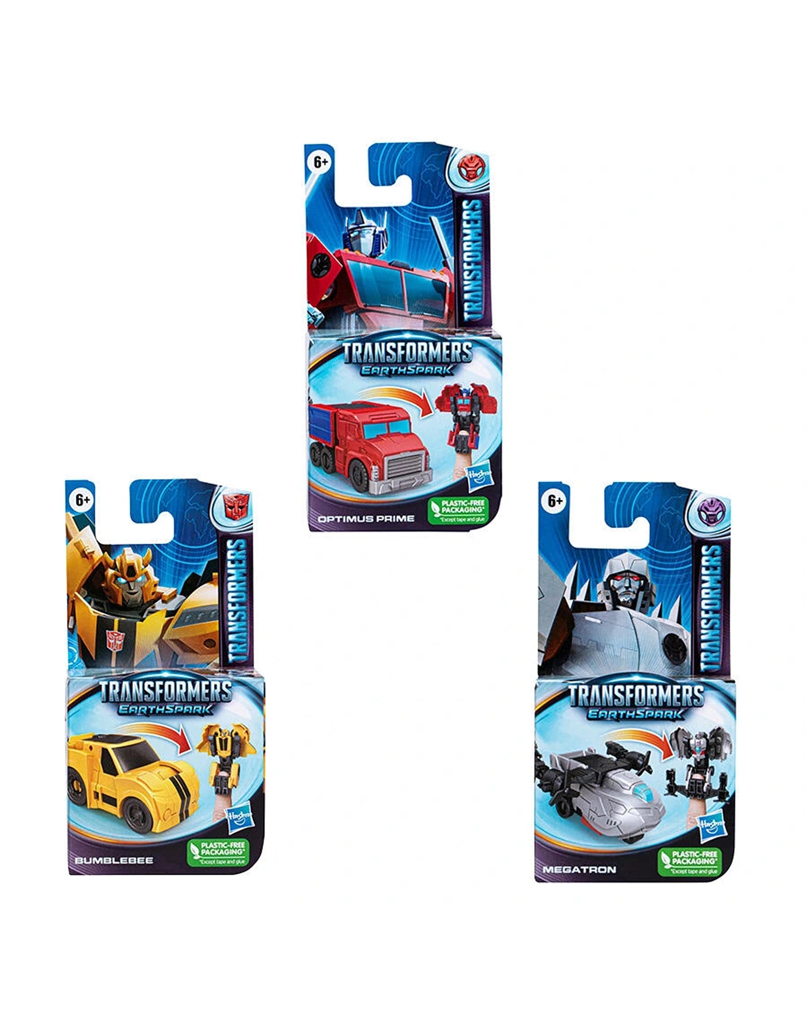 Trolls Hair - Styling Action Figures​ Transformers Earthspark Tacticon - Assorted