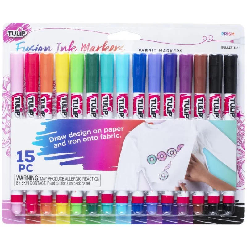 Fabric painting dyes for customizing clothes and textiles Tulip Sublimation Fusion Ink Fabric Markers - Choose Your Set Fabric painting dyes for customizing clothes and textiles Tulip Sublimation Fusion Ink Fabric Markers - Choose Your Set