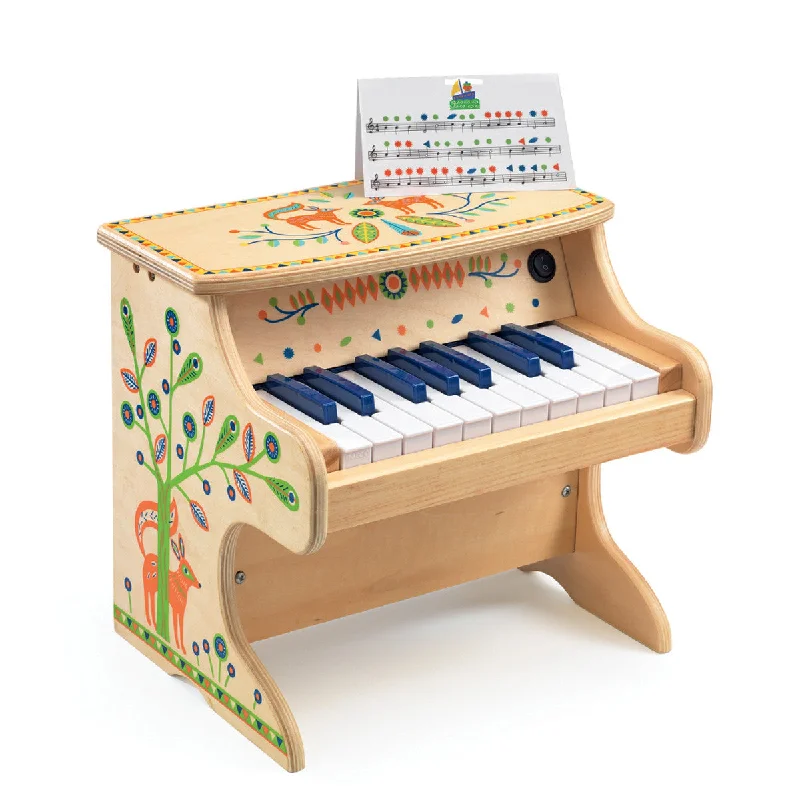 Wooden play farms for rural - themed play Wonky Stock-Djeco Animambo Electronic Piano Wooden play farms for rural - themed play Wonky Stock-Djeco Animambo Electronic Piano