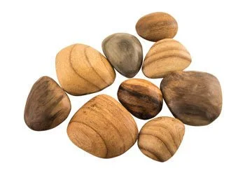 Wooden checkers sets for traditional games​ Wooden Pebbles