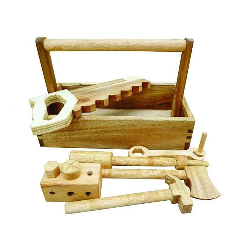 Wooden alphabet toys for early literacy​ Wooden Tool Set