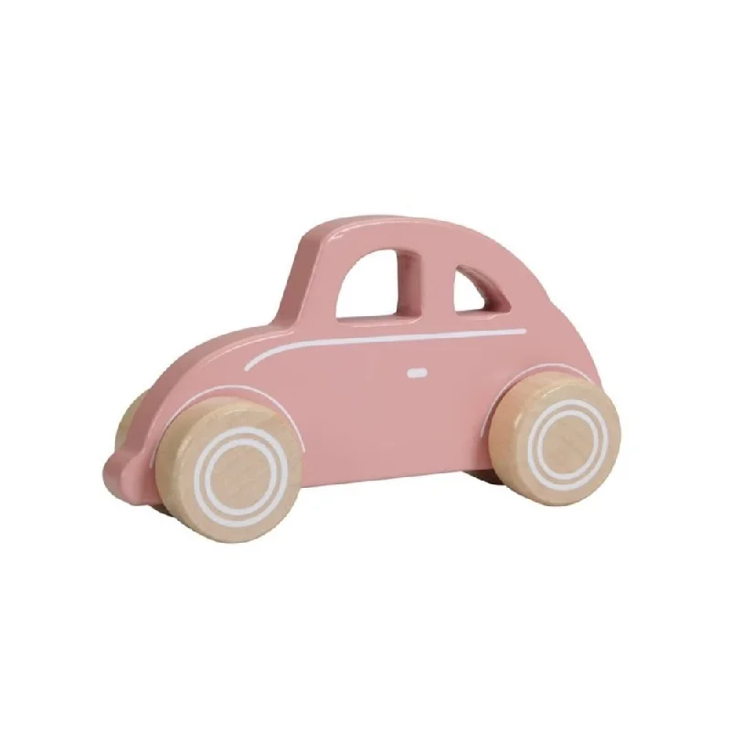 Wooden balance toys for developing balance​ Wooden Toy Pink Car